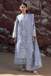 Moonlight | 3Pc Unstitched Suit Lawnkari Summer Together By Afrozeh